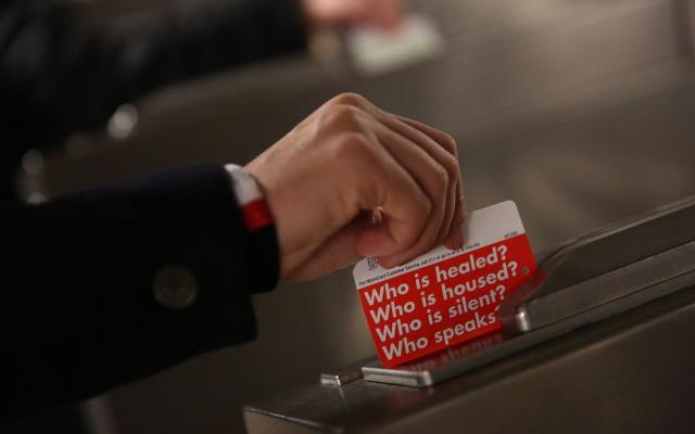 Limited-edition NYC Metro Cards designed by Barbara Kruger | Art
